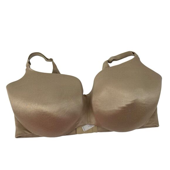 Cacique 44G Bra Balconette Lightly Lined Full Coverage Underwired Beige Women’s - Picture 1 of 13